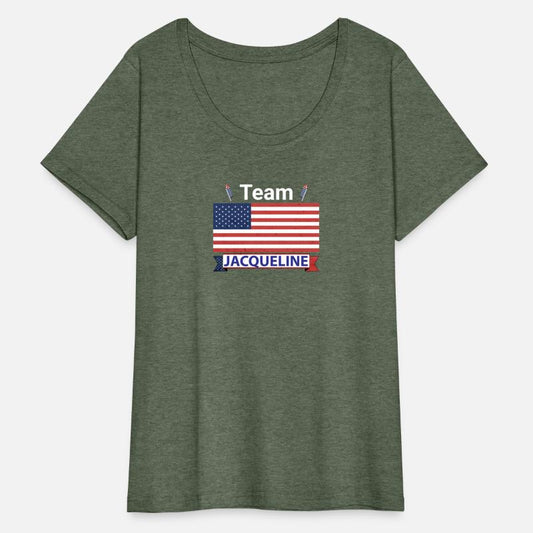 Team Jacqueline US American Flag Stripe