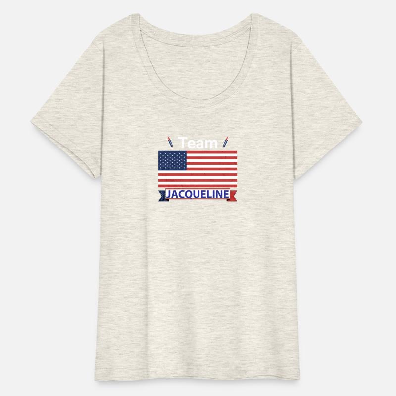 Team Jacqueline US American Flag Stripe