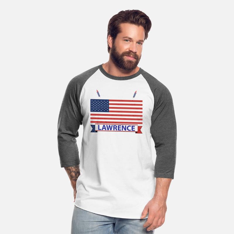 Team Lawrence American Flag Star Stripe