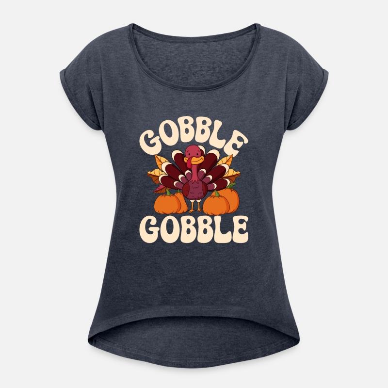 Thanksgiving Gobble Gobble Turkey Food Friends