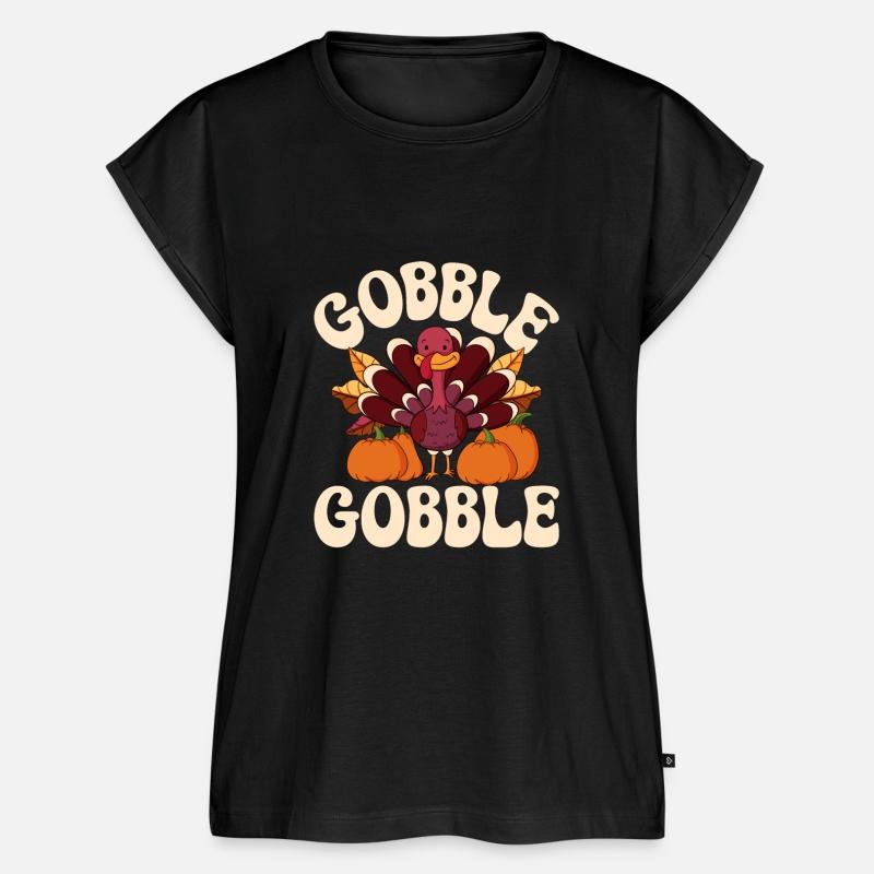 Thanksgiving Gobble Gobble Turkey Food Friends