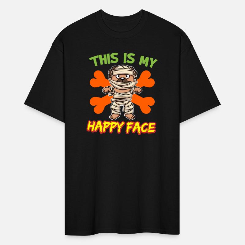 This Is My Happy Face Funny Halloween Monster