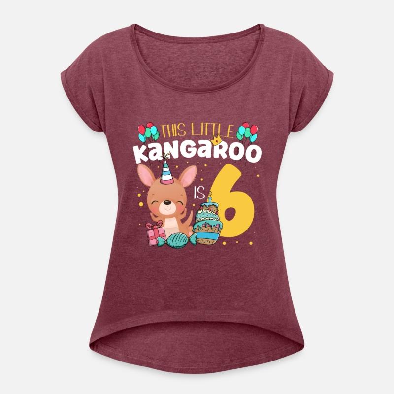 This Little Kangaroo Is 6 Animal Happy Birthday