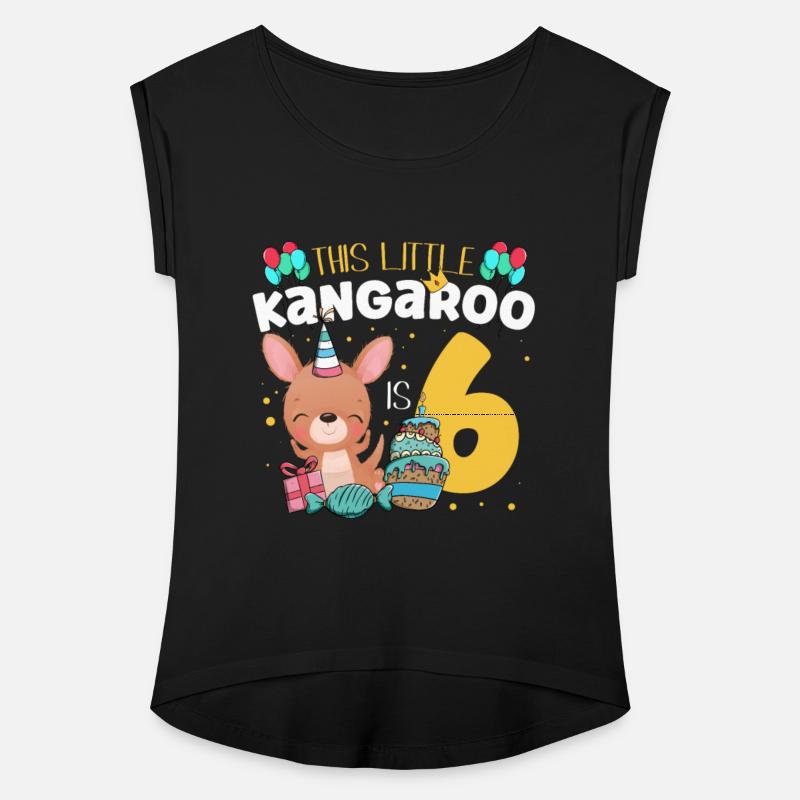 This Little Kangaroo Is 6 Animal Happy Birthday