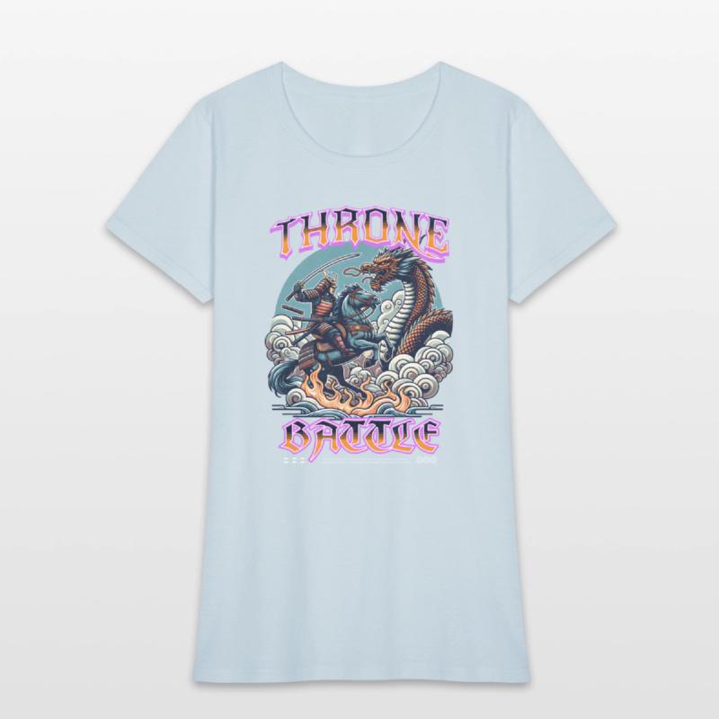 Throne Battle T Shirt Design