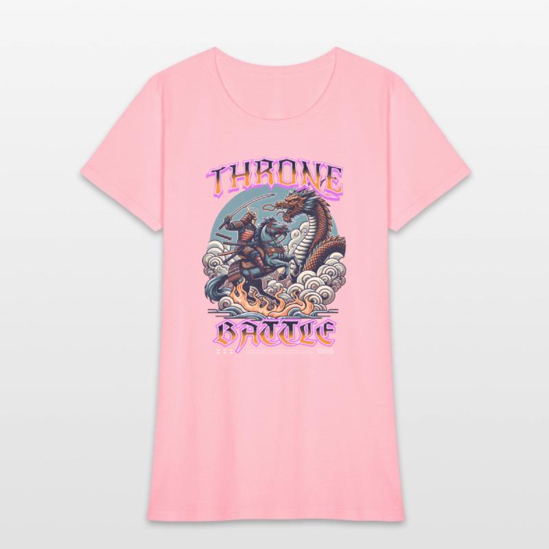 Throne Battle T Shirt Design