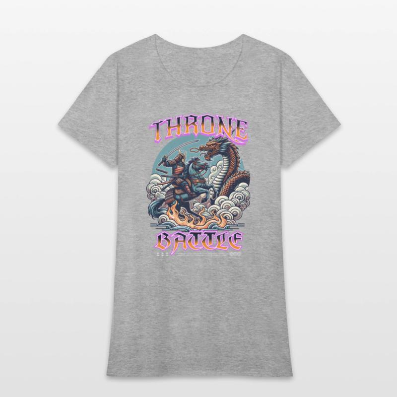 Throne Battle T Shirt Design