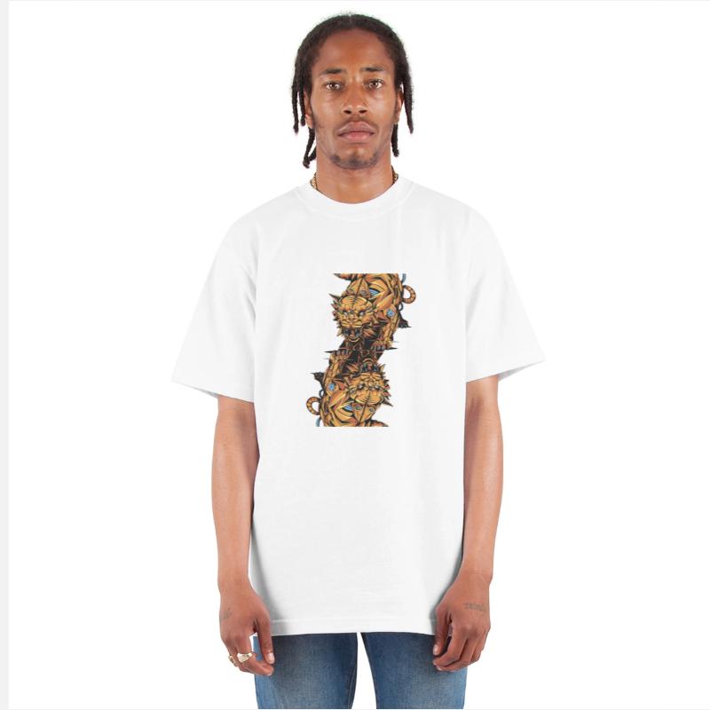 Tiger Steampunk Card Game Queen of Spades Poker