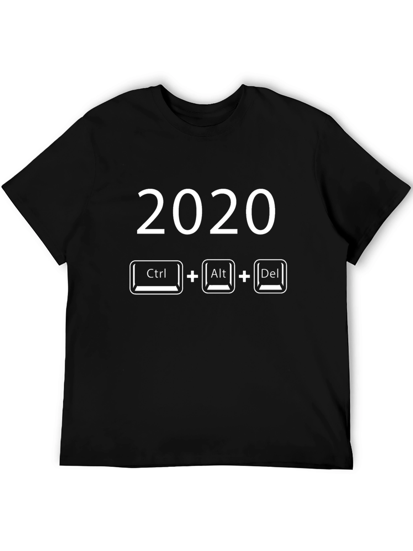 2020 Ctrl+Alt+Del Reset T-Shirt