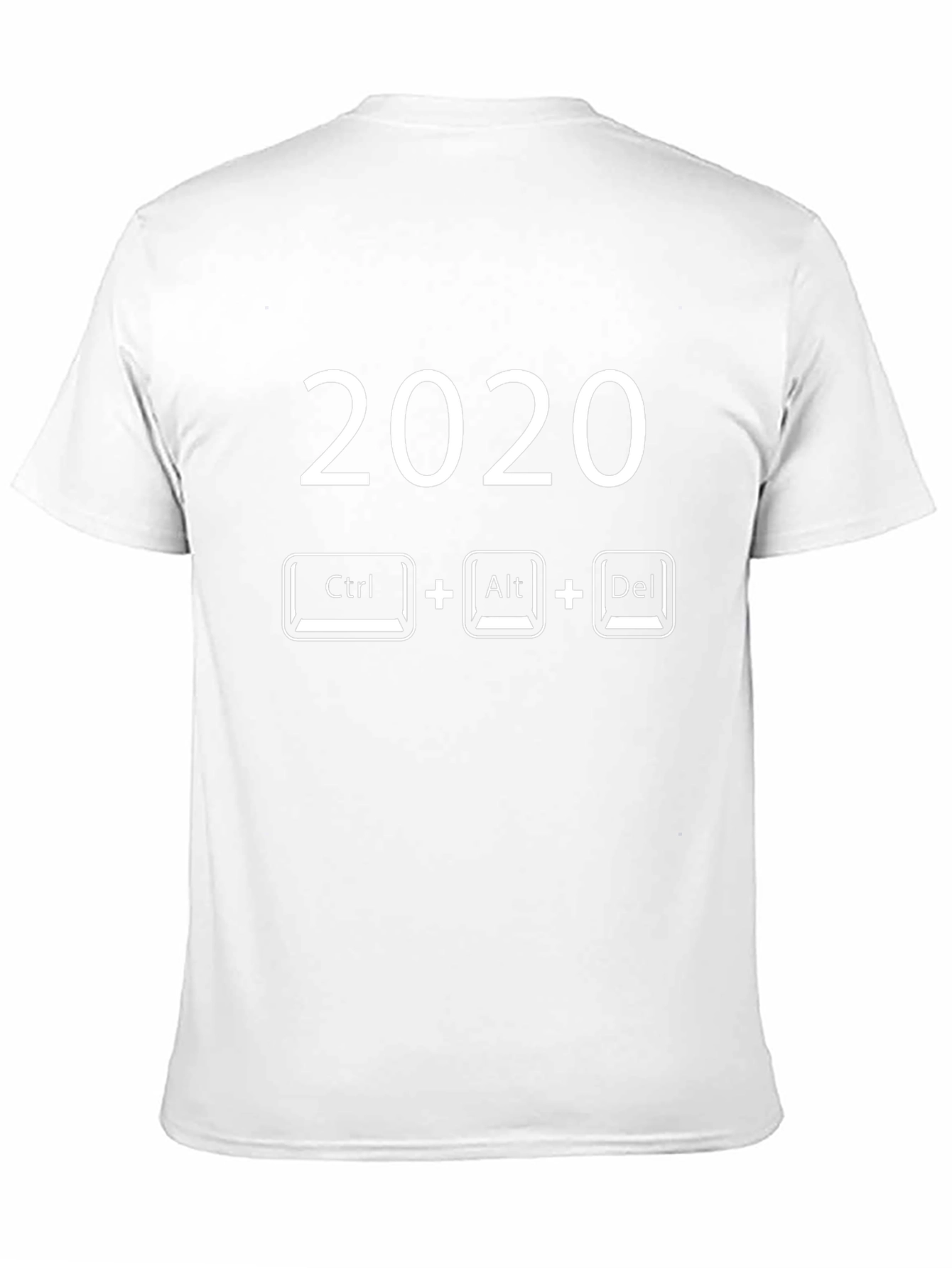 2020 Ctrl+Alt+Del Reset T-Shirt