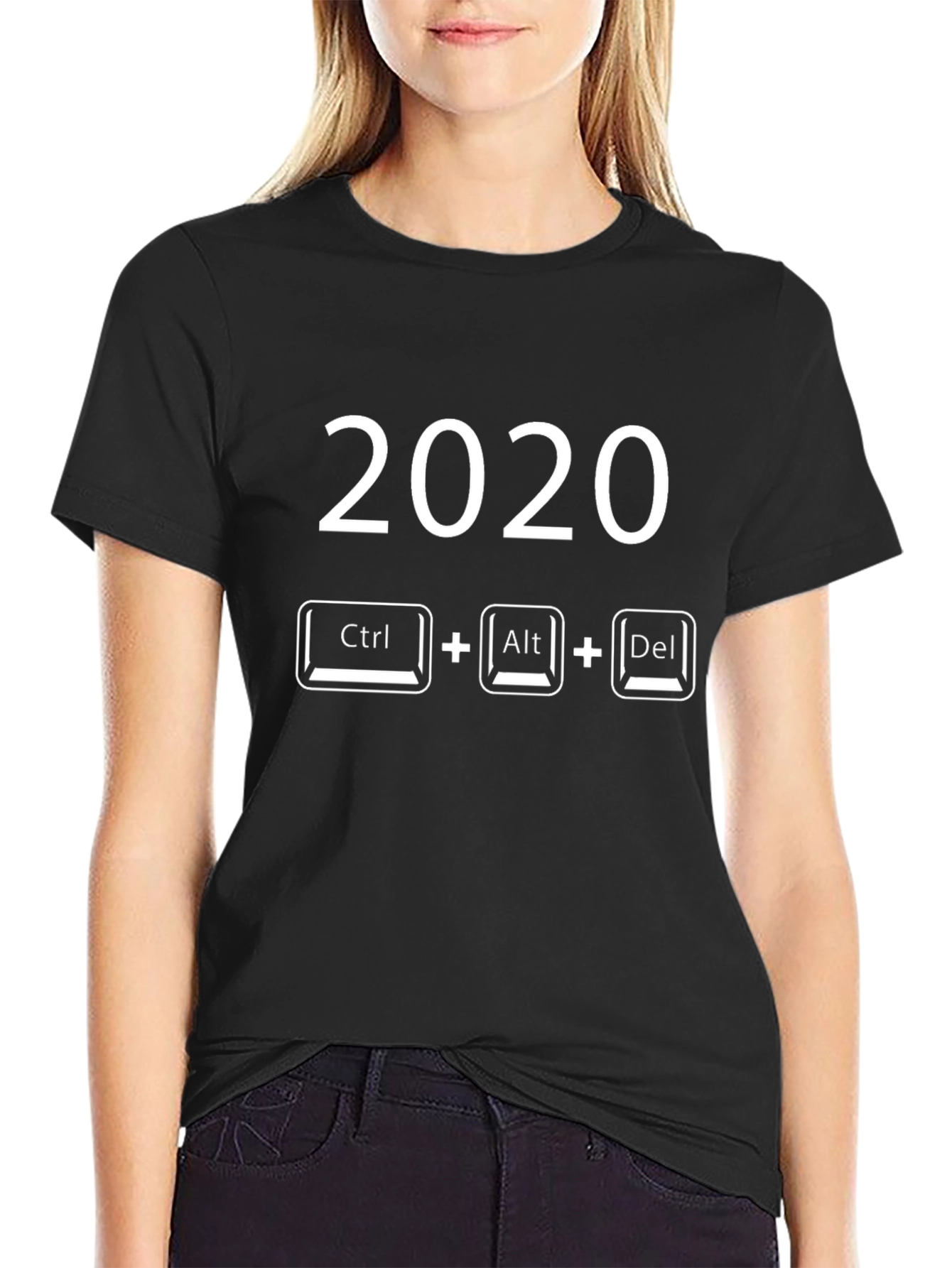 2020 Ctrl+Alt+Del Reset T-Shirt