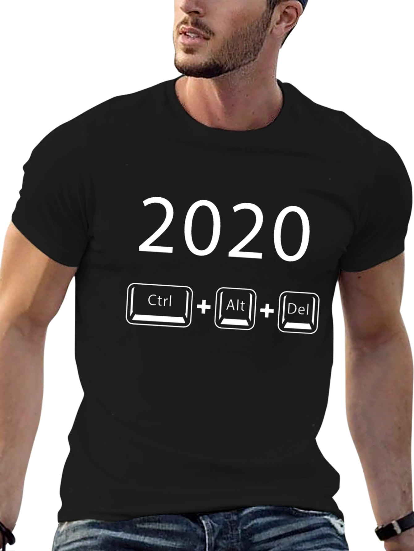 2020 Ctrl+Alt+Del Reset T-Shirt
