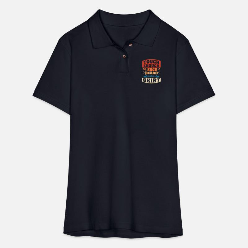 Tough Enough To Rock A Beard And A Skirt Funny