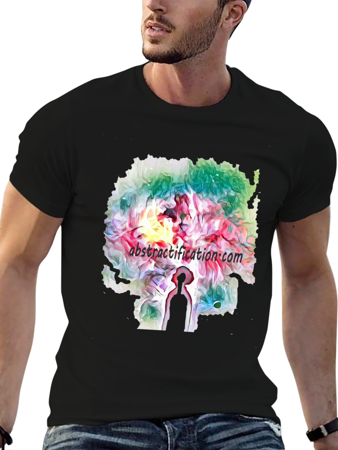 Abstract Art Graphic T-Shirt