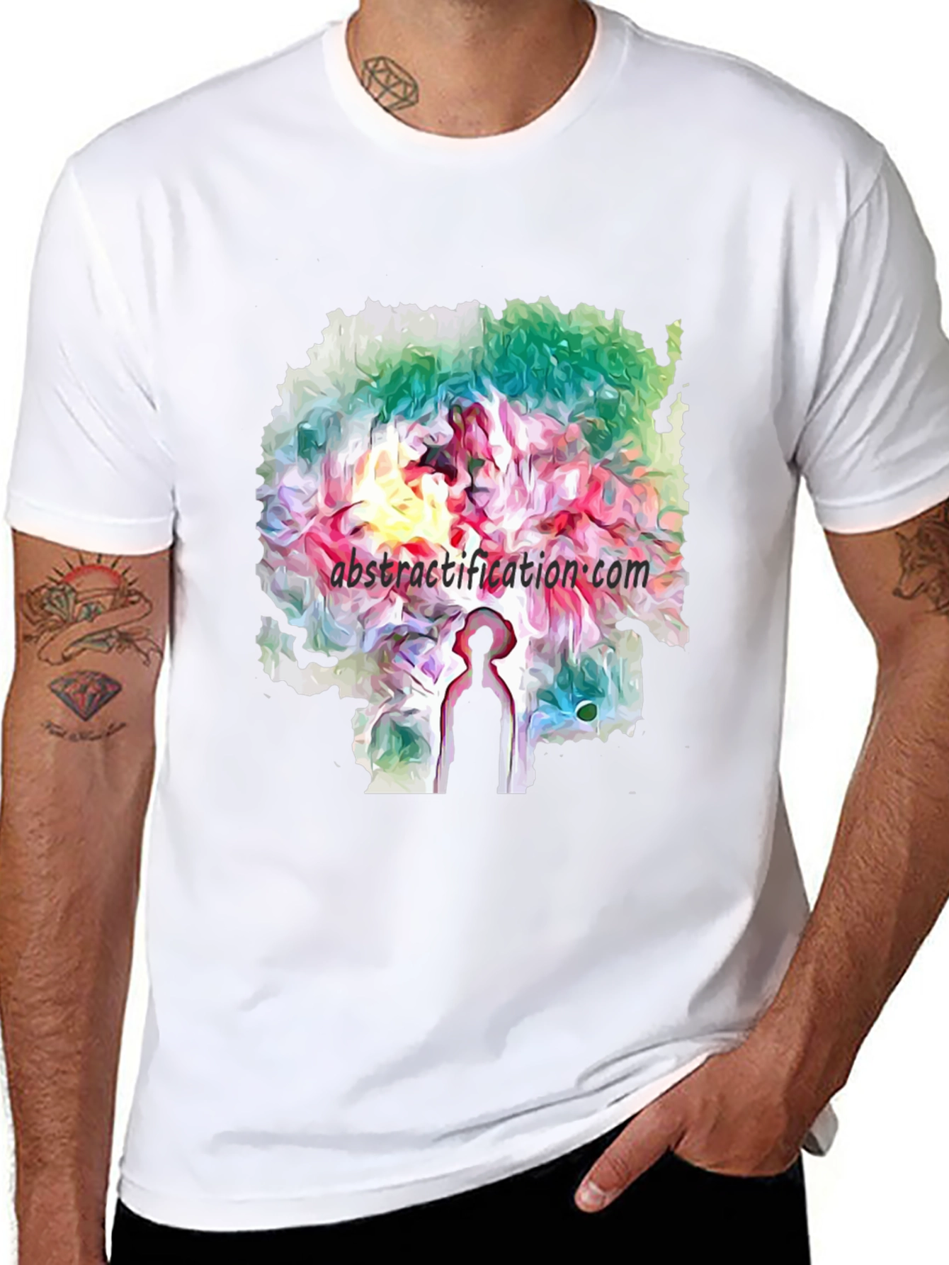 Abstract Art Graphic T-Shirt