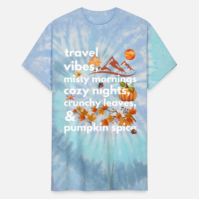 travel vibes misty mornings cozy nights crunchy
