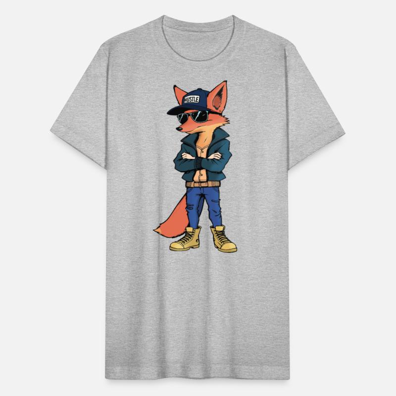 Trendy Cool Fox | Urban Animal Graphic
