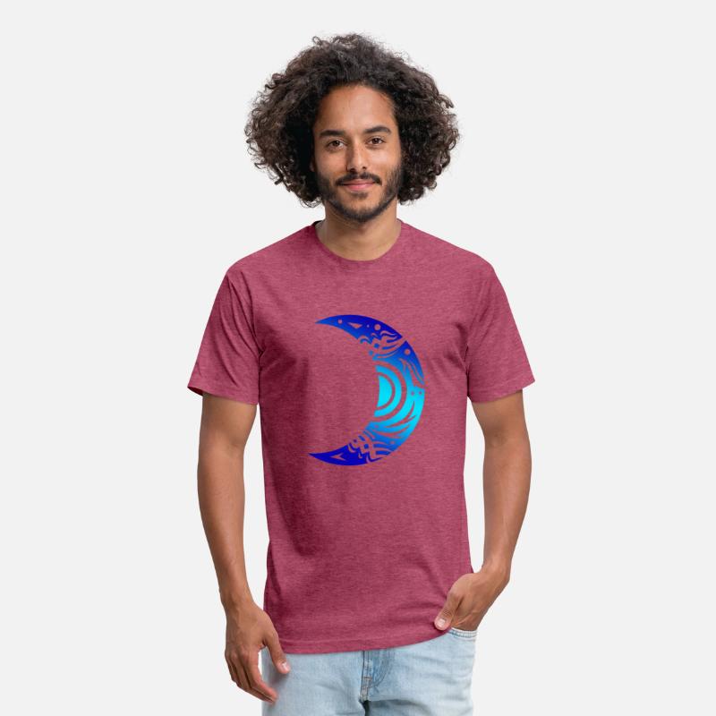 Tribal Tattoo Moon Half Shape Moon Lover Gift Idea