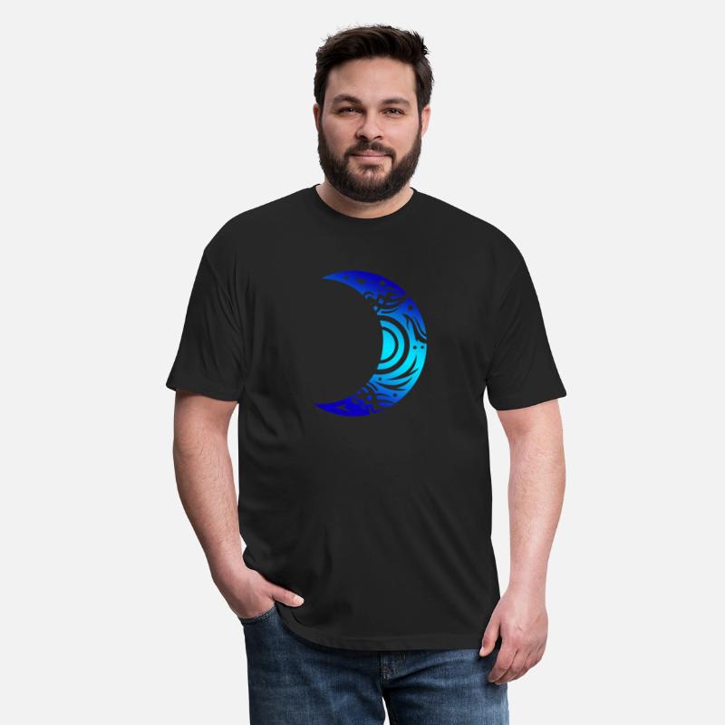 Tribal Tattoo Moon Half Shape Moon Lover Gift Idea