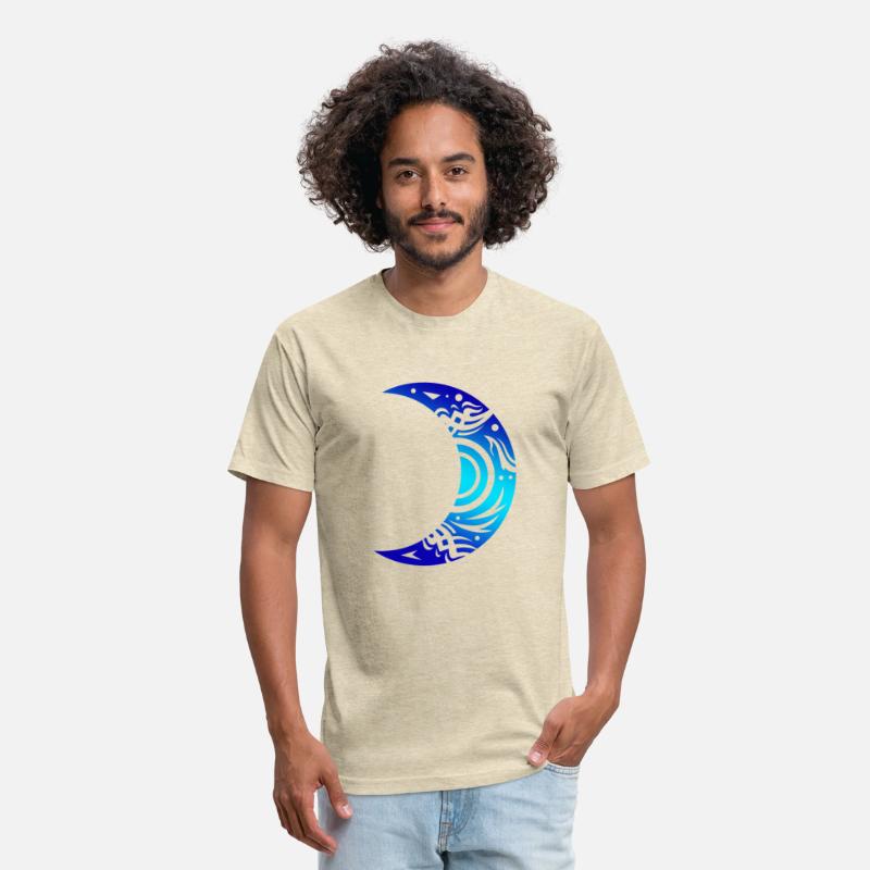 Tribal Tattoo Moon Half Shape Moon Lover Gift Idea