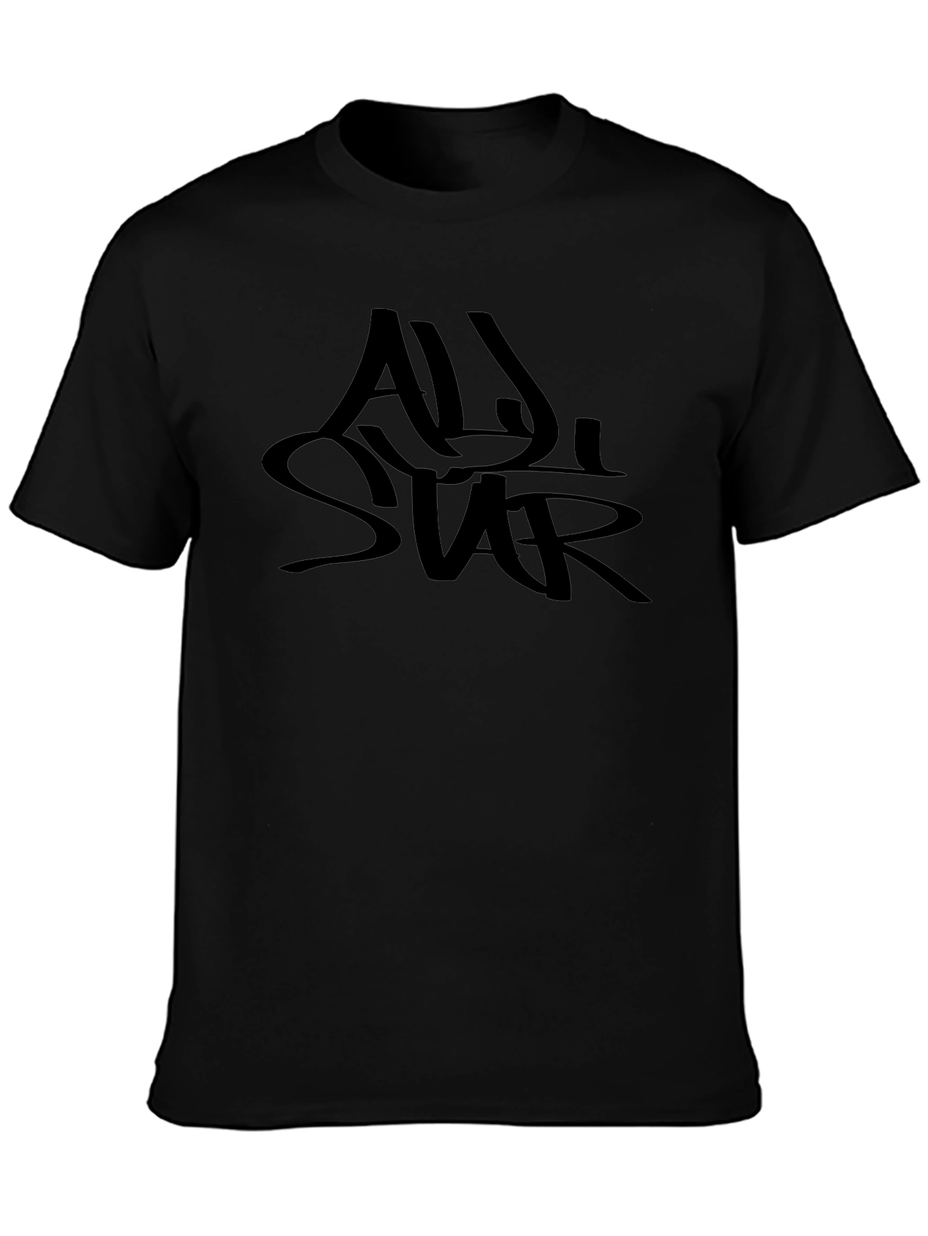All Star Black Graphic Tee