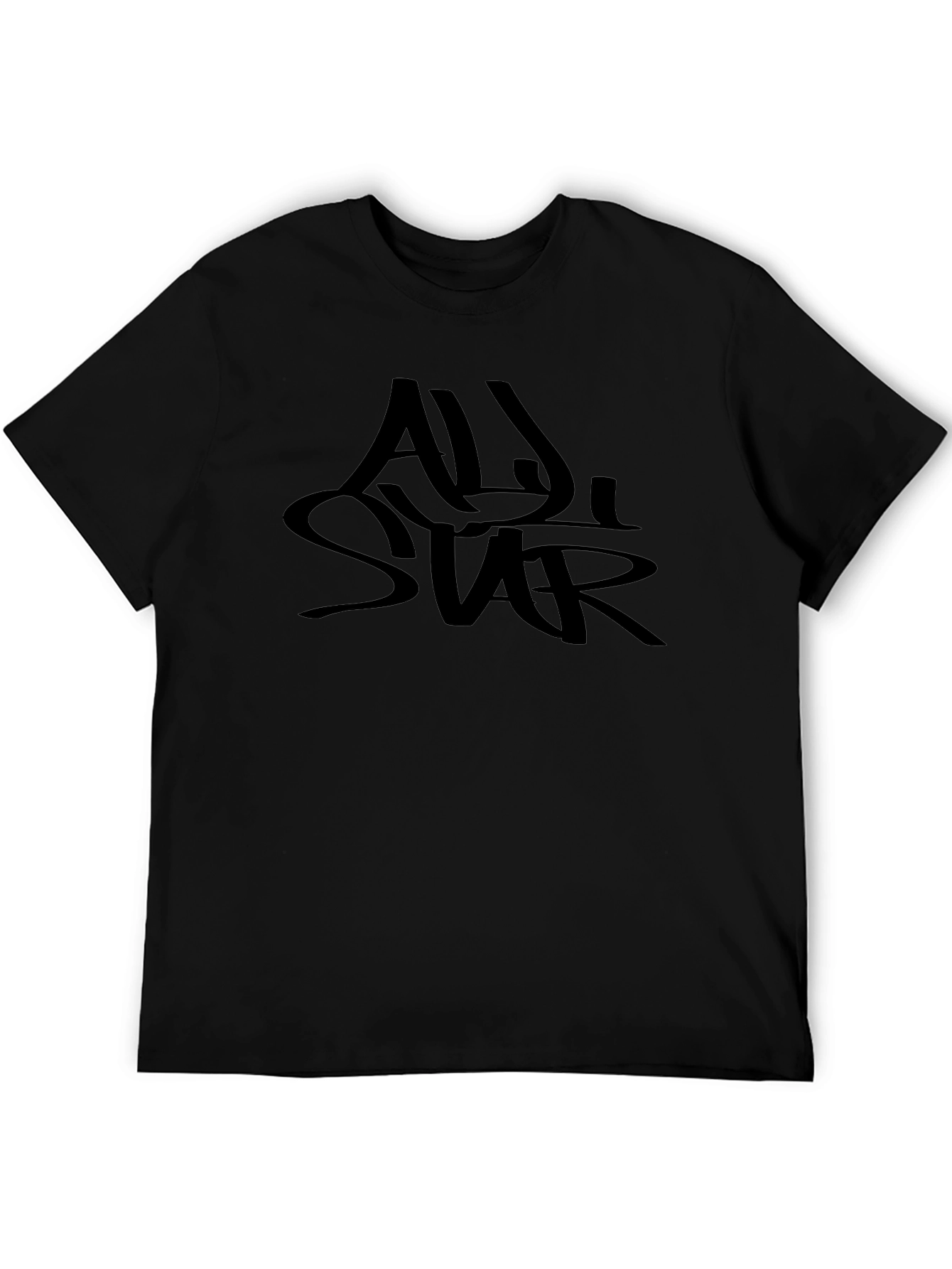 All Star Black Graphic Tee