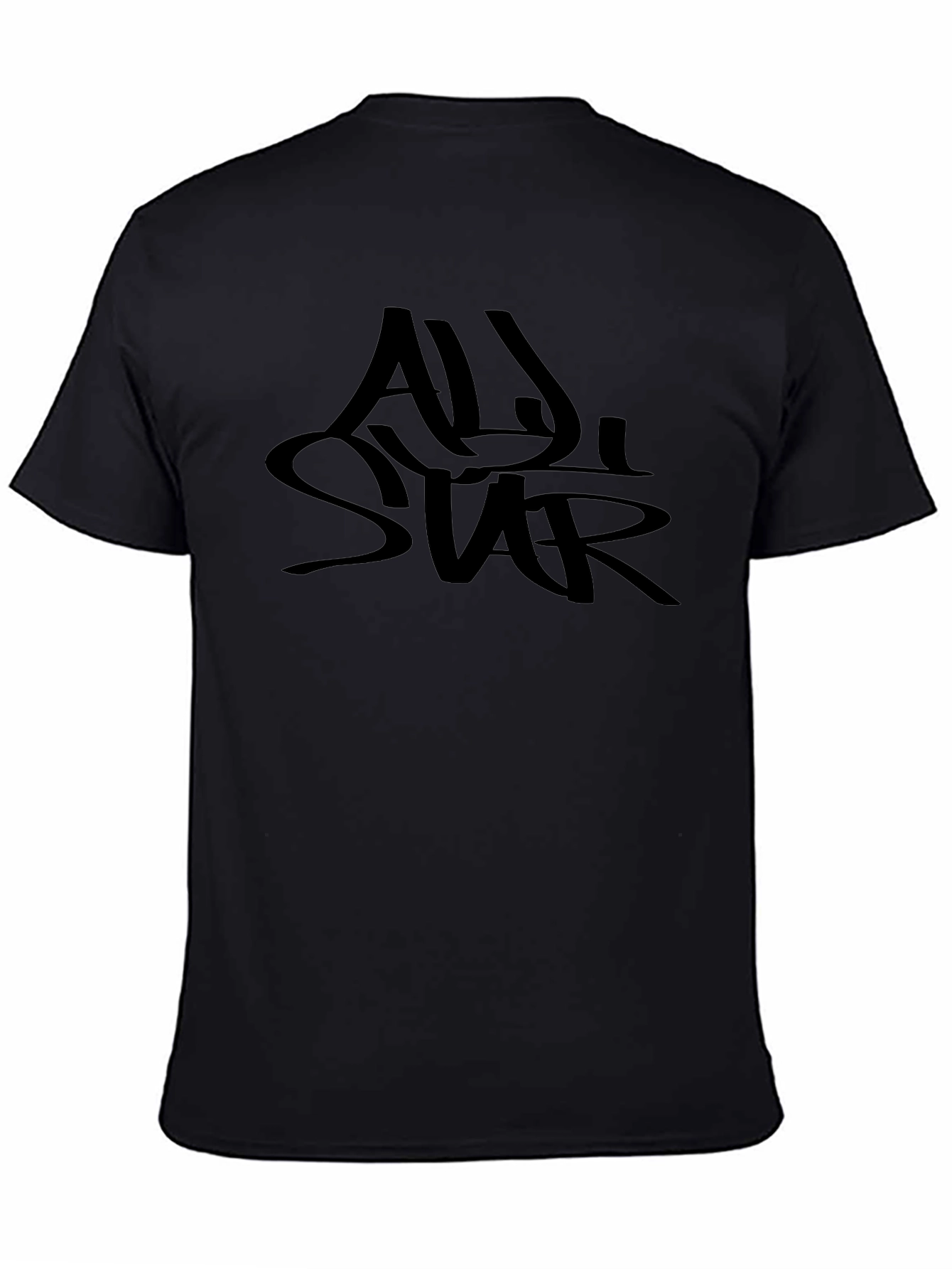 All Star Black Graphic Tee