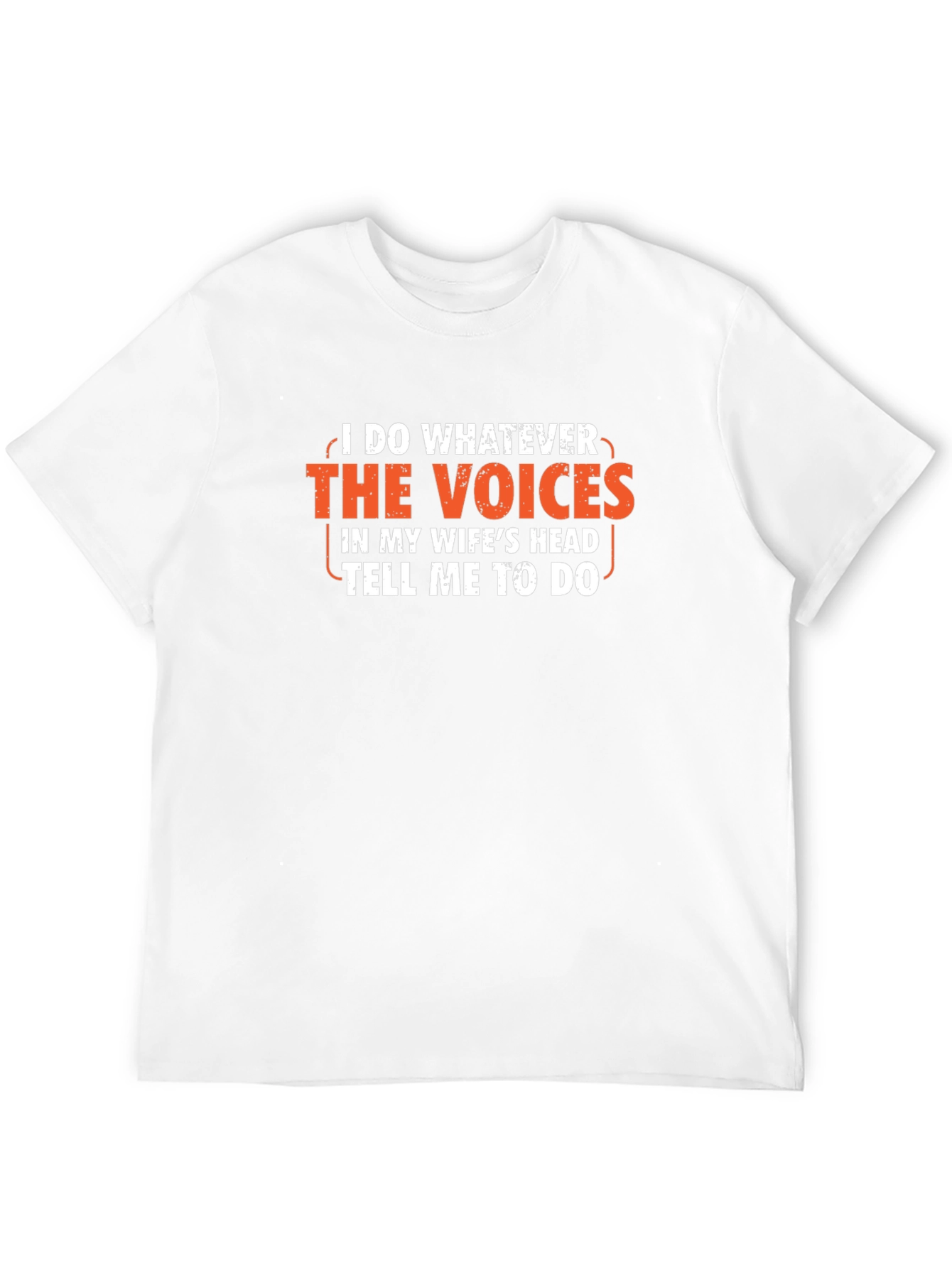Humorous Wifes Voices Graphic T-Shirt