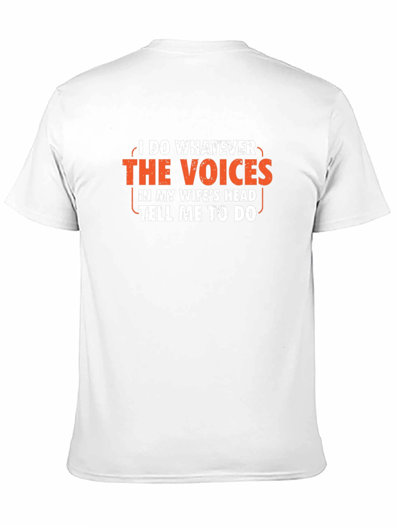 Humorous Wifes Voices Graphic T-Shirt