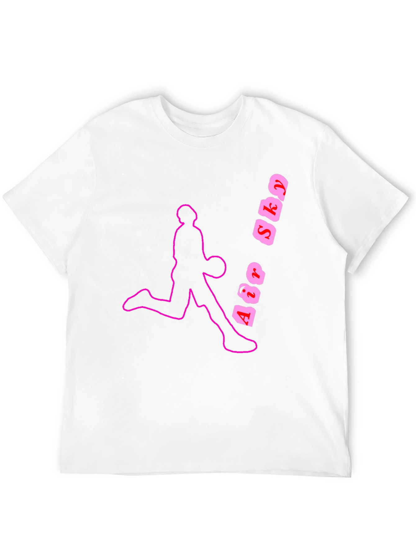 Air Sky Basketball Graphic Tee - Black