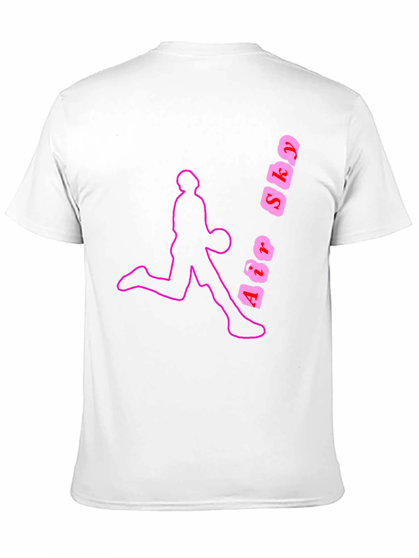Air Sky Basketball Graphic Tee - Black