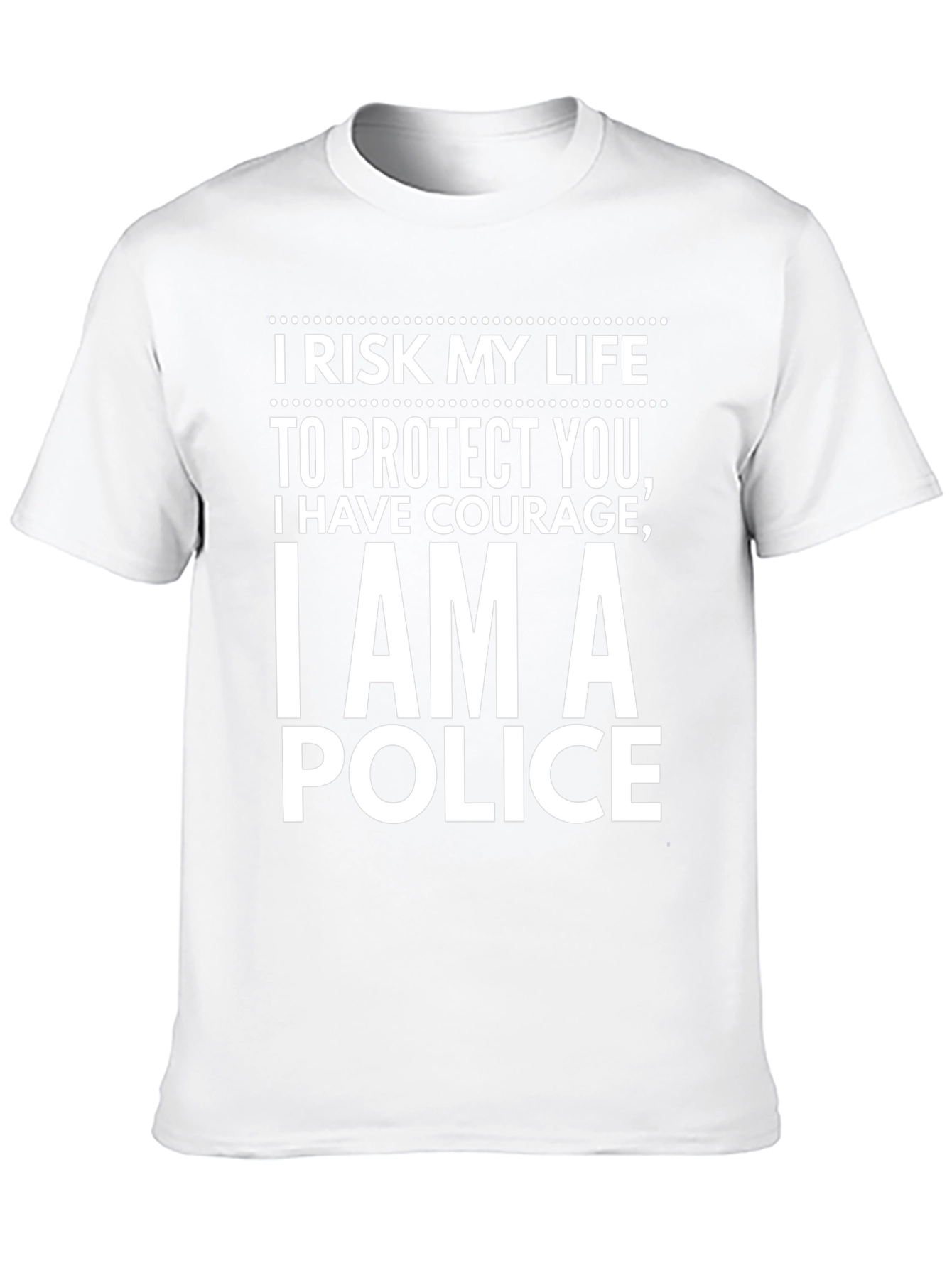 I Am A Police T-Shirt