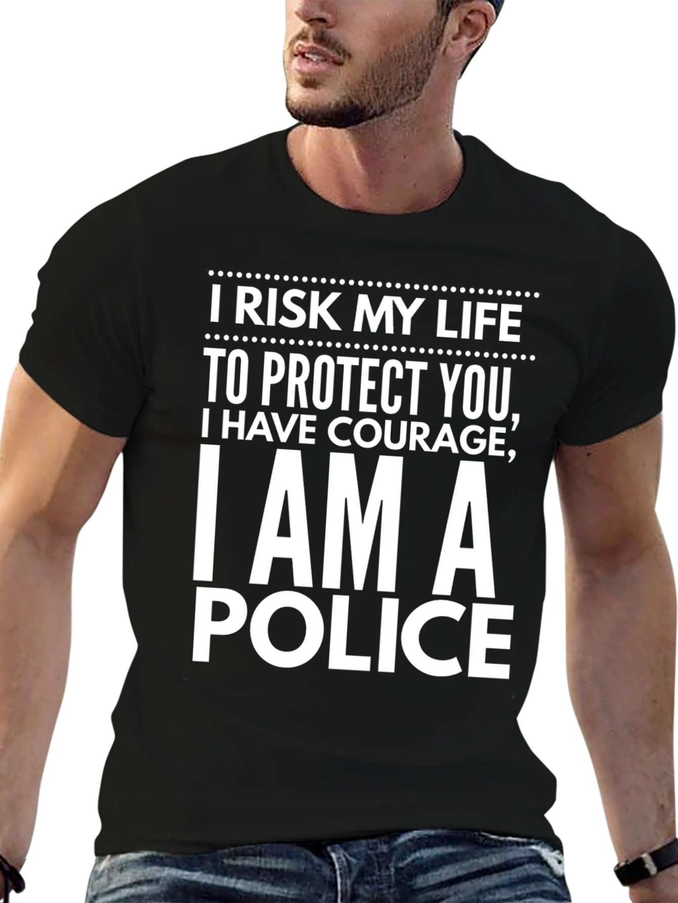 I Am A Police T-Shirt