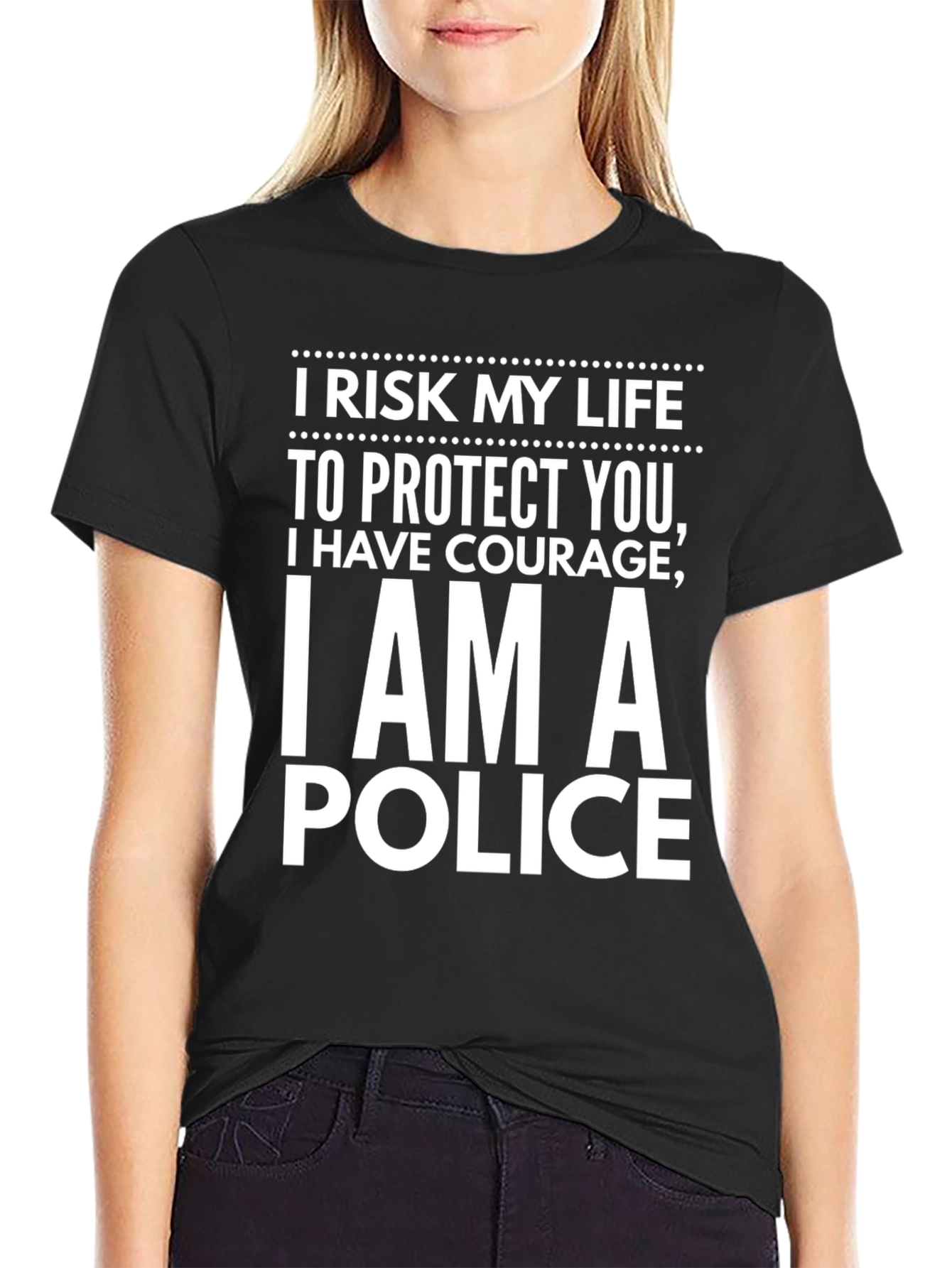I Am A Police T-Shirt