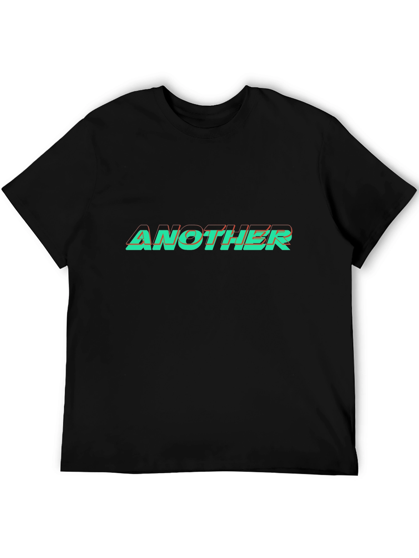 Another Graphic Print Black T-Shirt