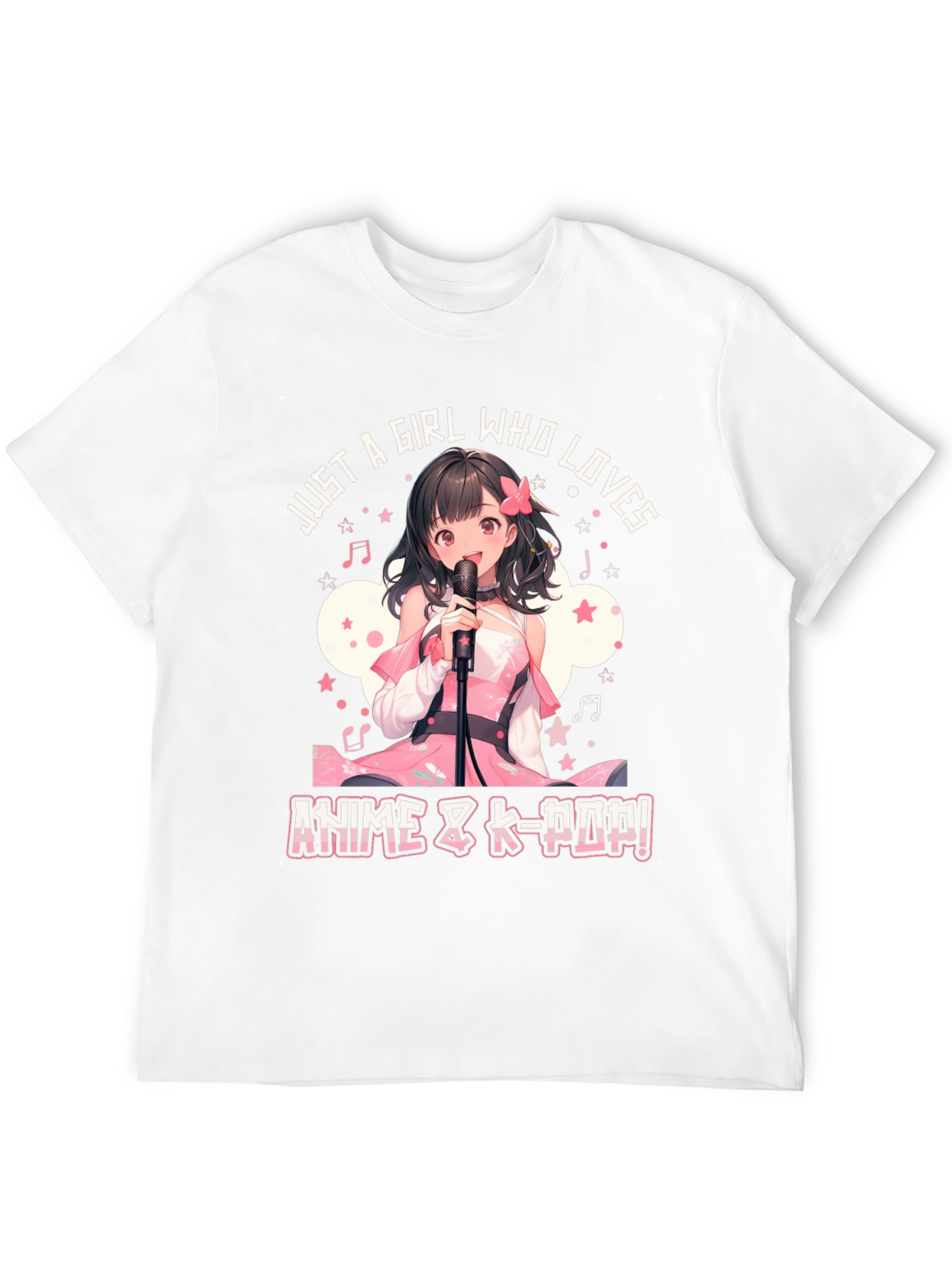 Anime & K-Pop Girl T-Shirt