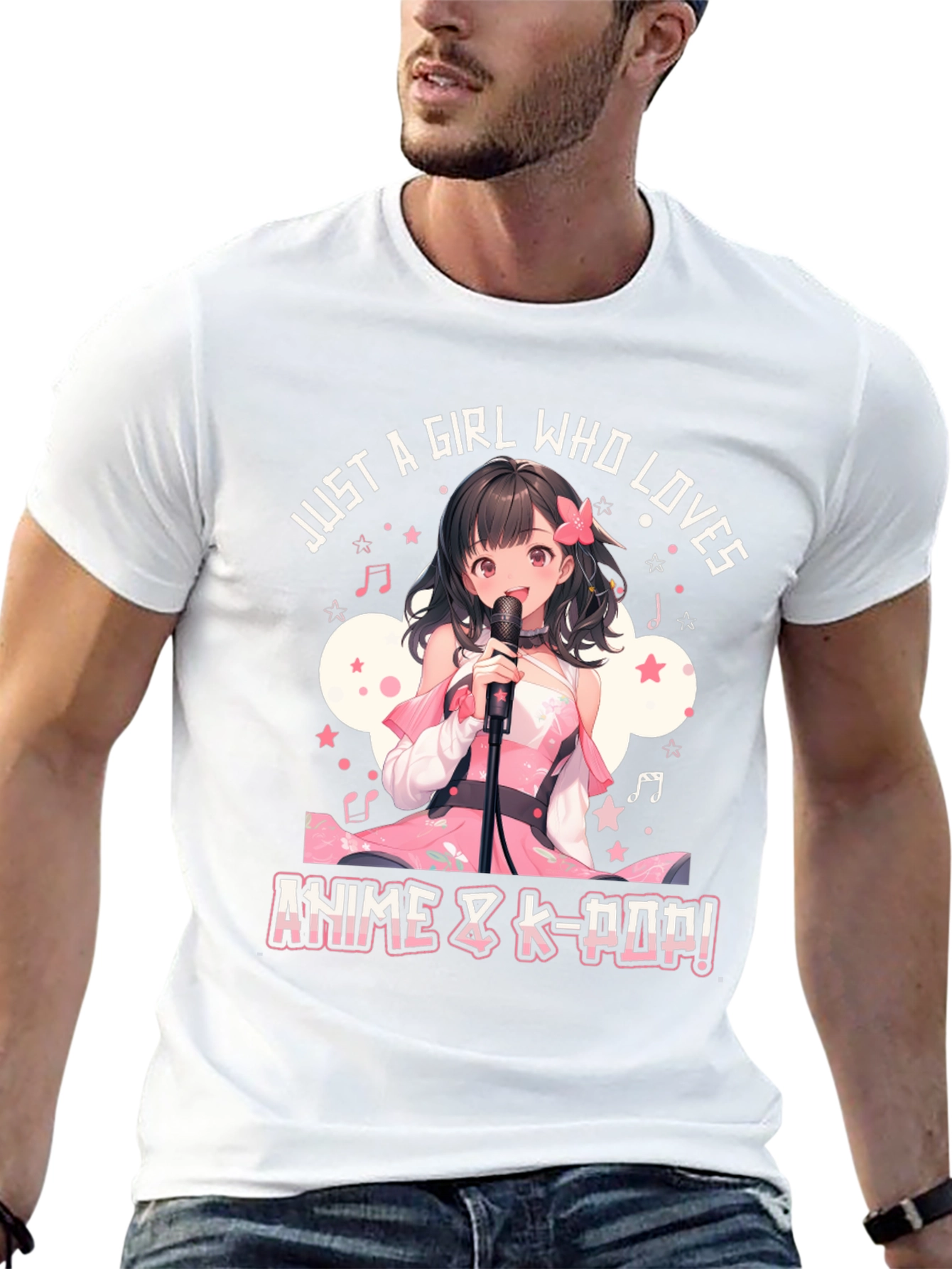 Anime & K-Pop Girl T-Shirt