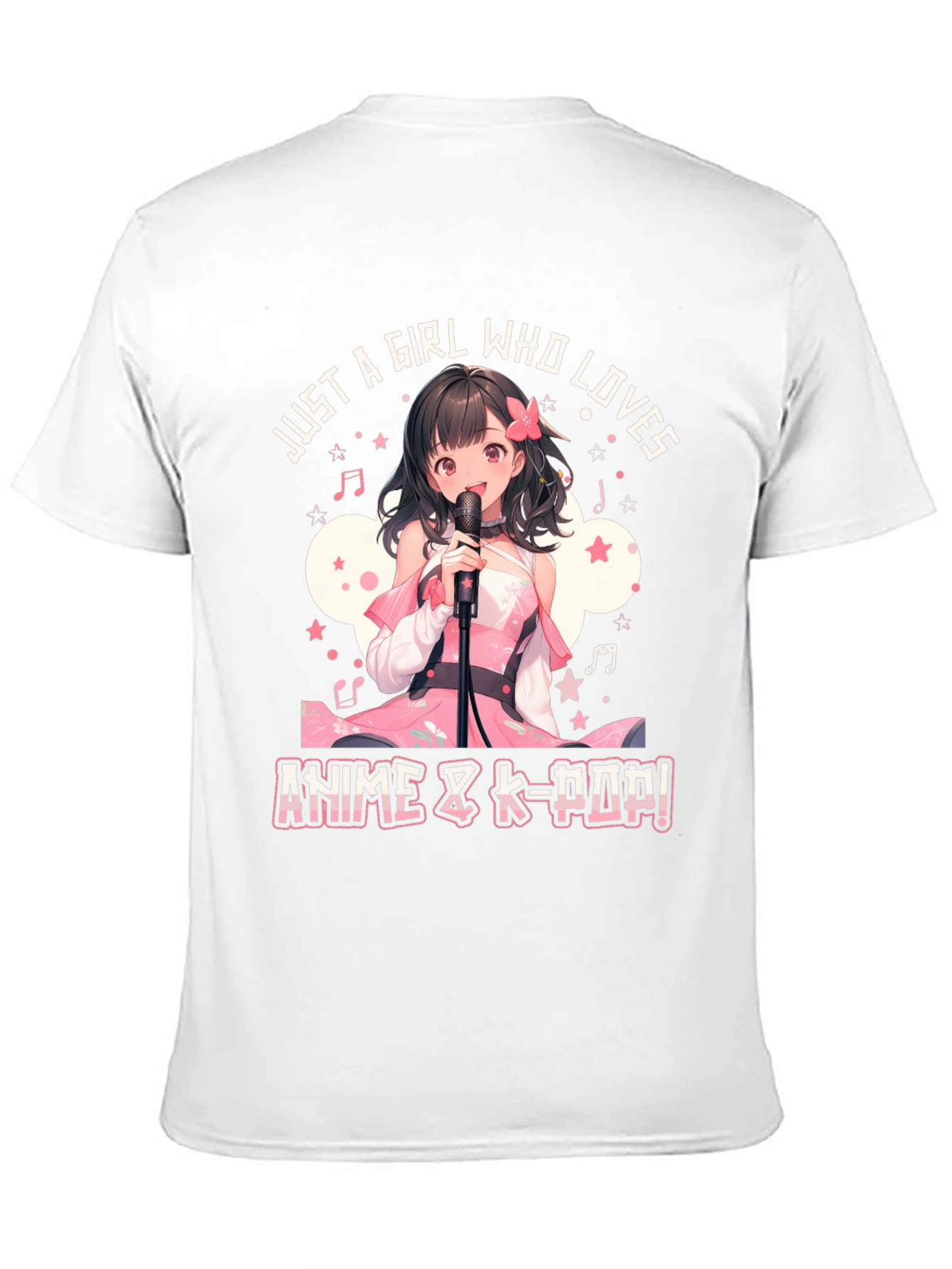 Anime & K-Pop Girl T-Shirt