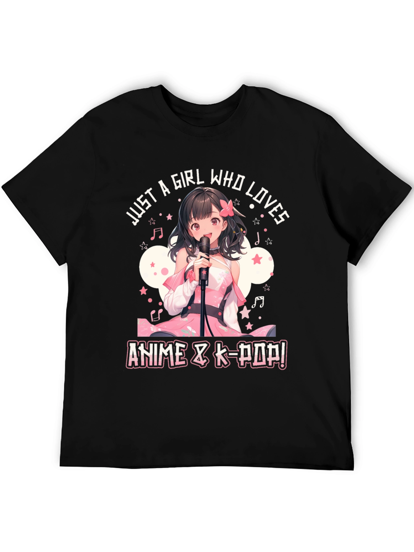 Anime & K-Pop Girl T-Shirt