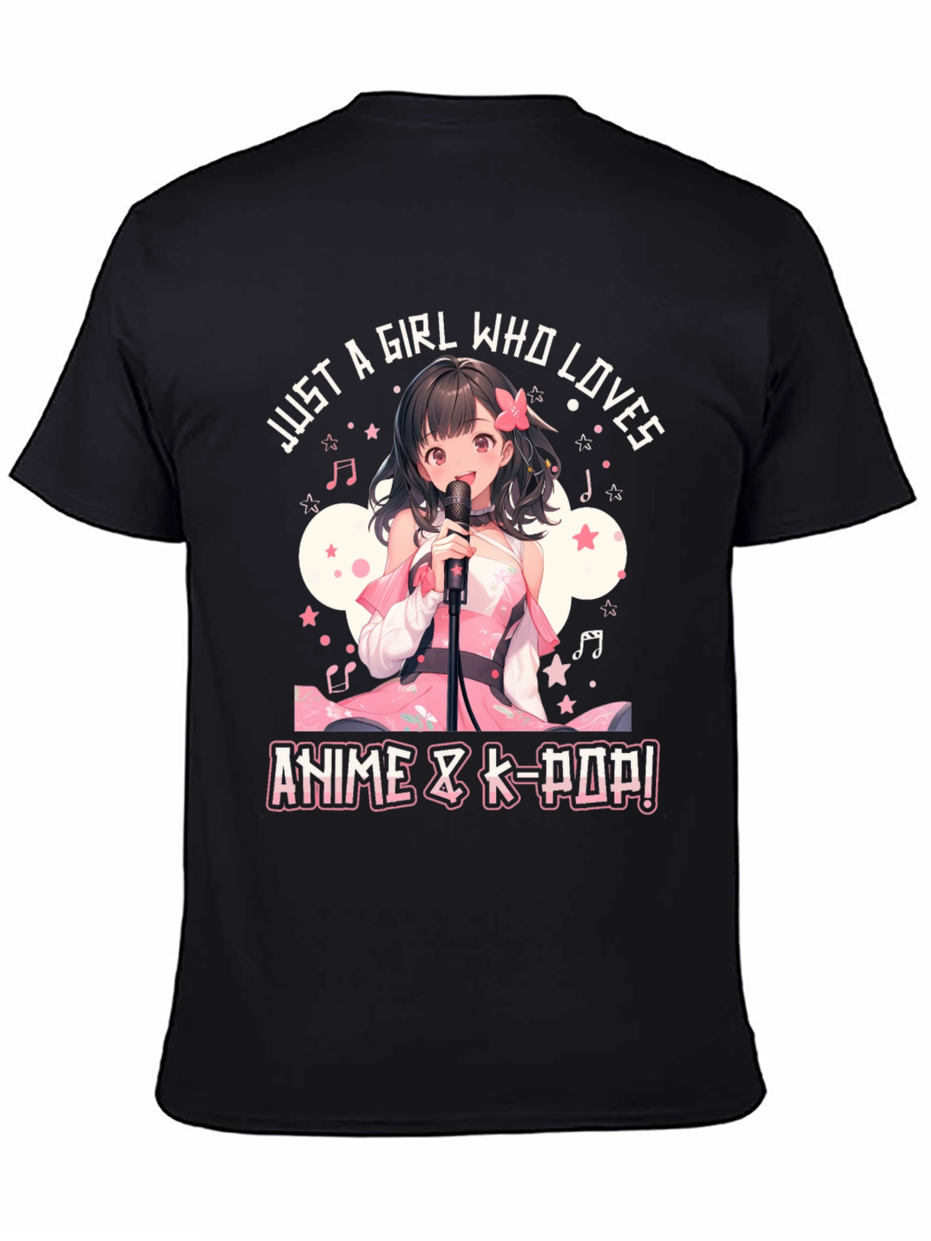 Anime & K-Pop Girl T-Shirt