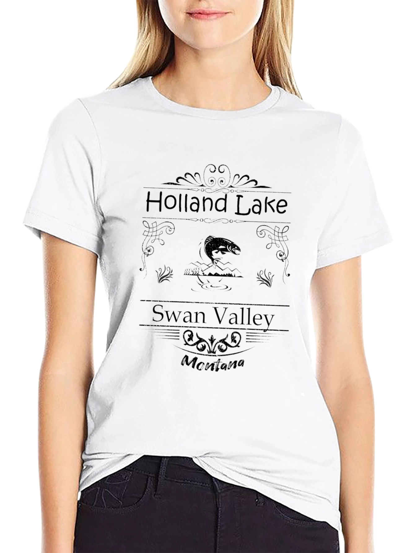 Holland Lake Montana T-Shirt - Swan Valley Souvenir