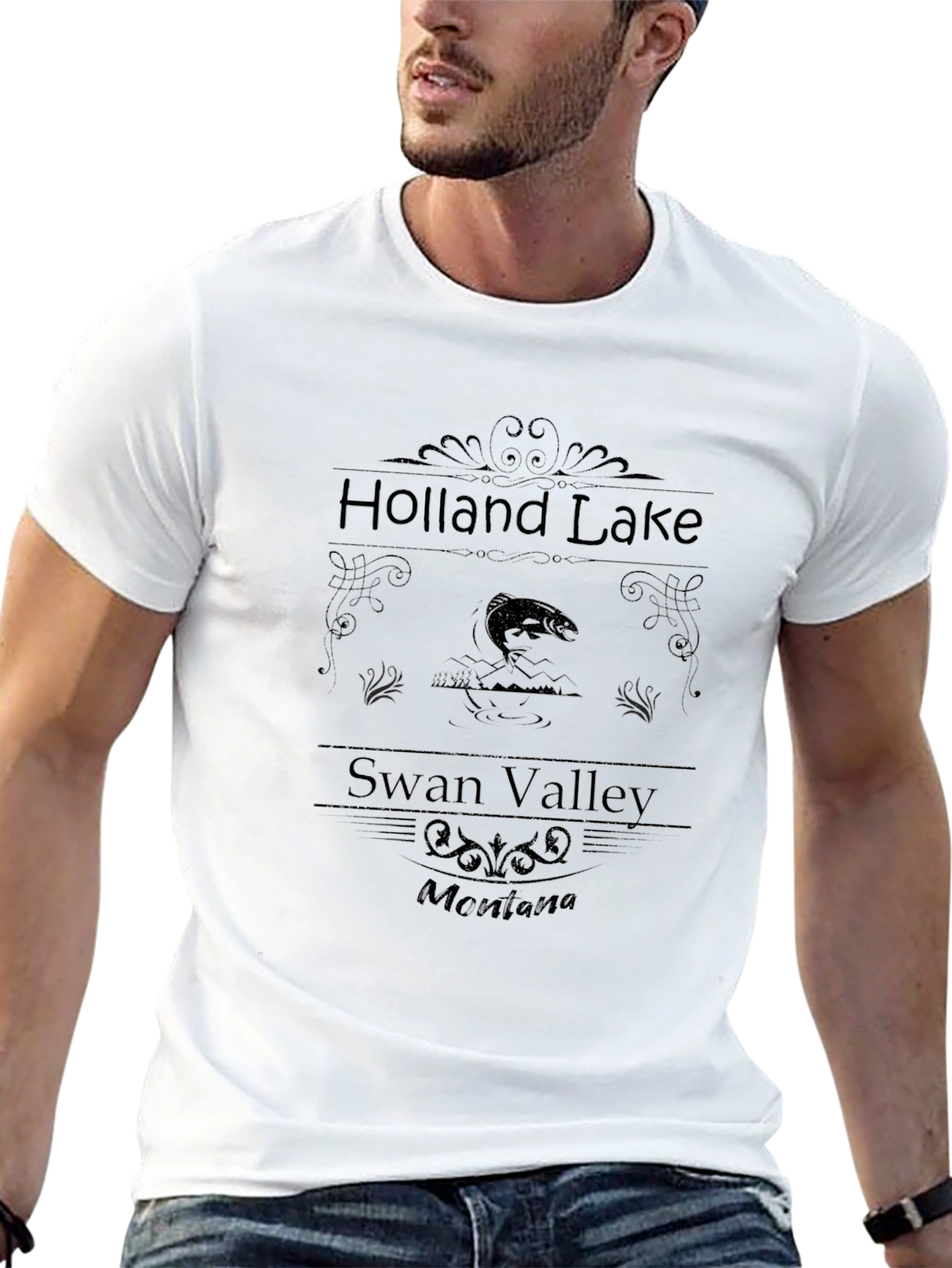 Holland Lake Montana T-Shirt - Swan Valley Souvenir