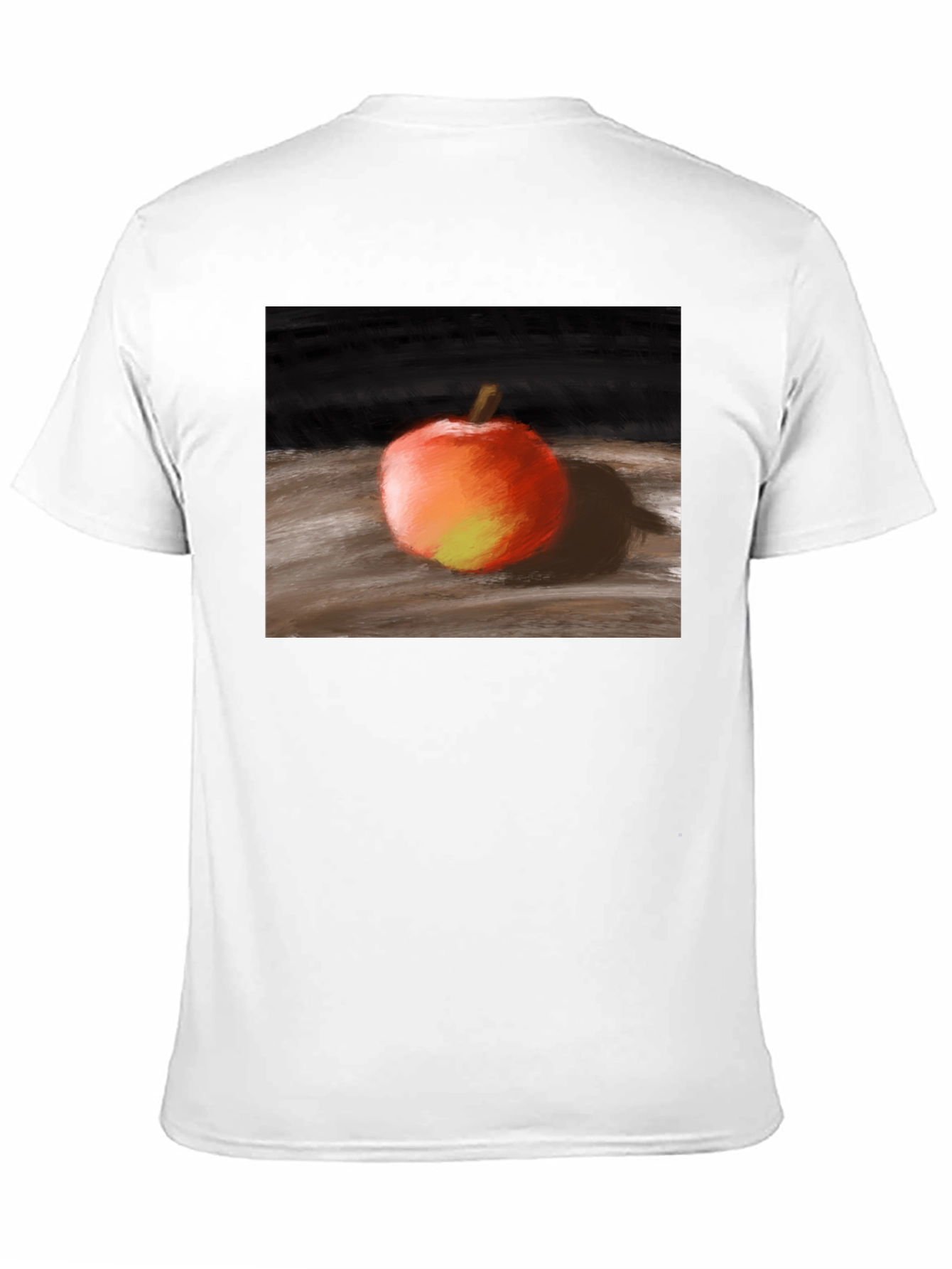 Apple Still Life Graphic Tee - Classic Style