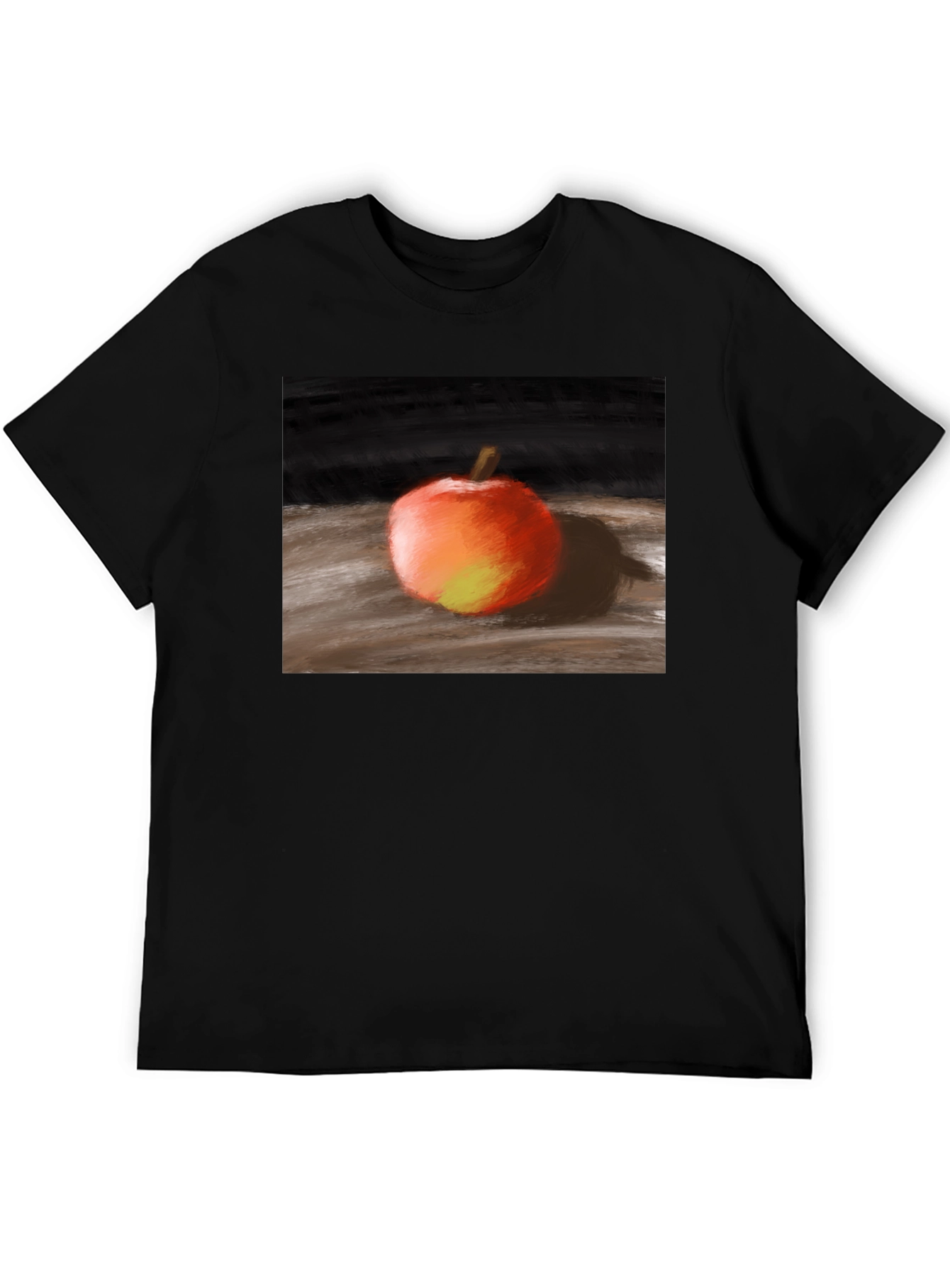 Apple Still Life Graphic Tee - Classic Style