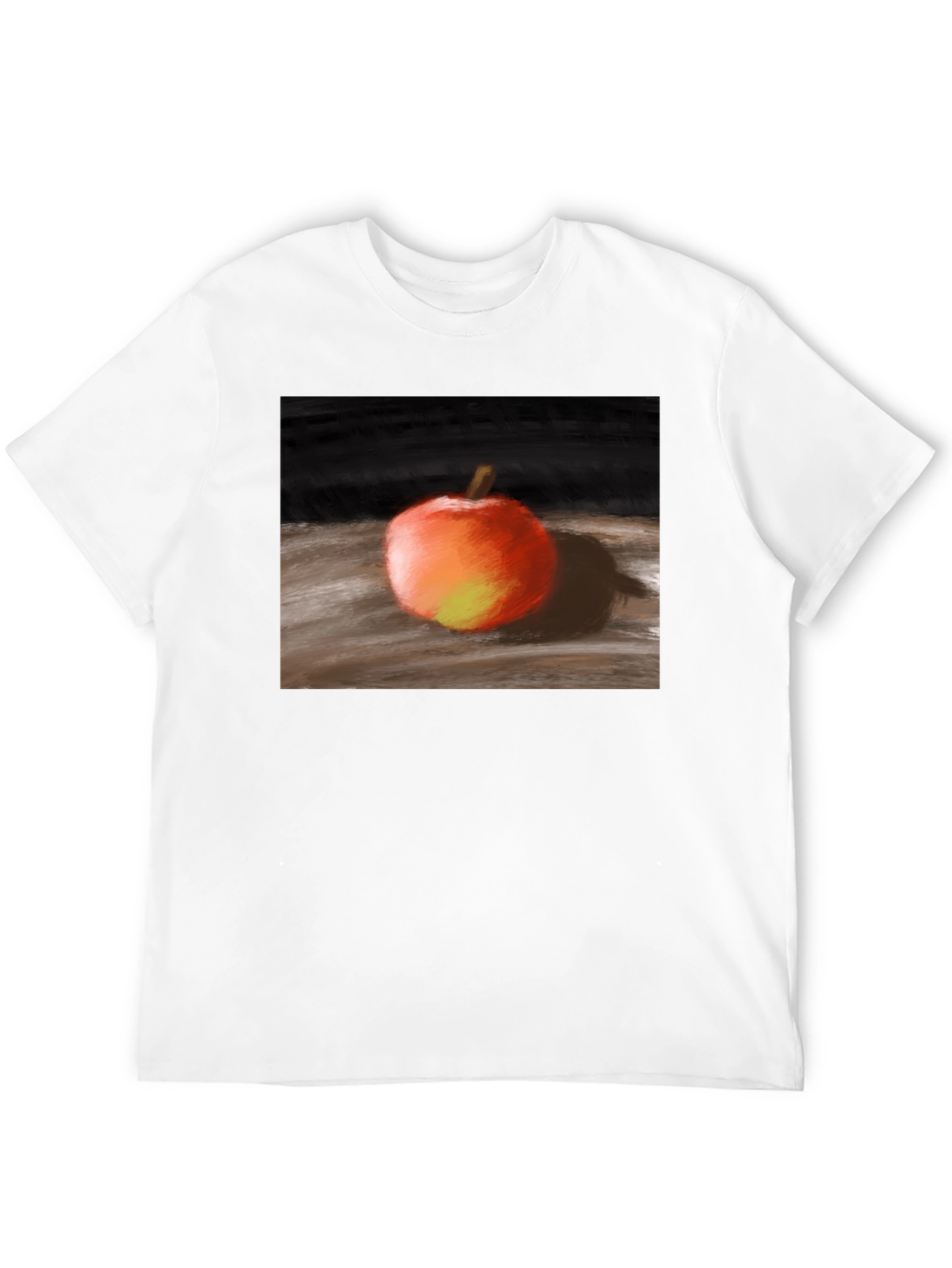 Apple Still Life Graphic Tee - Classic Style