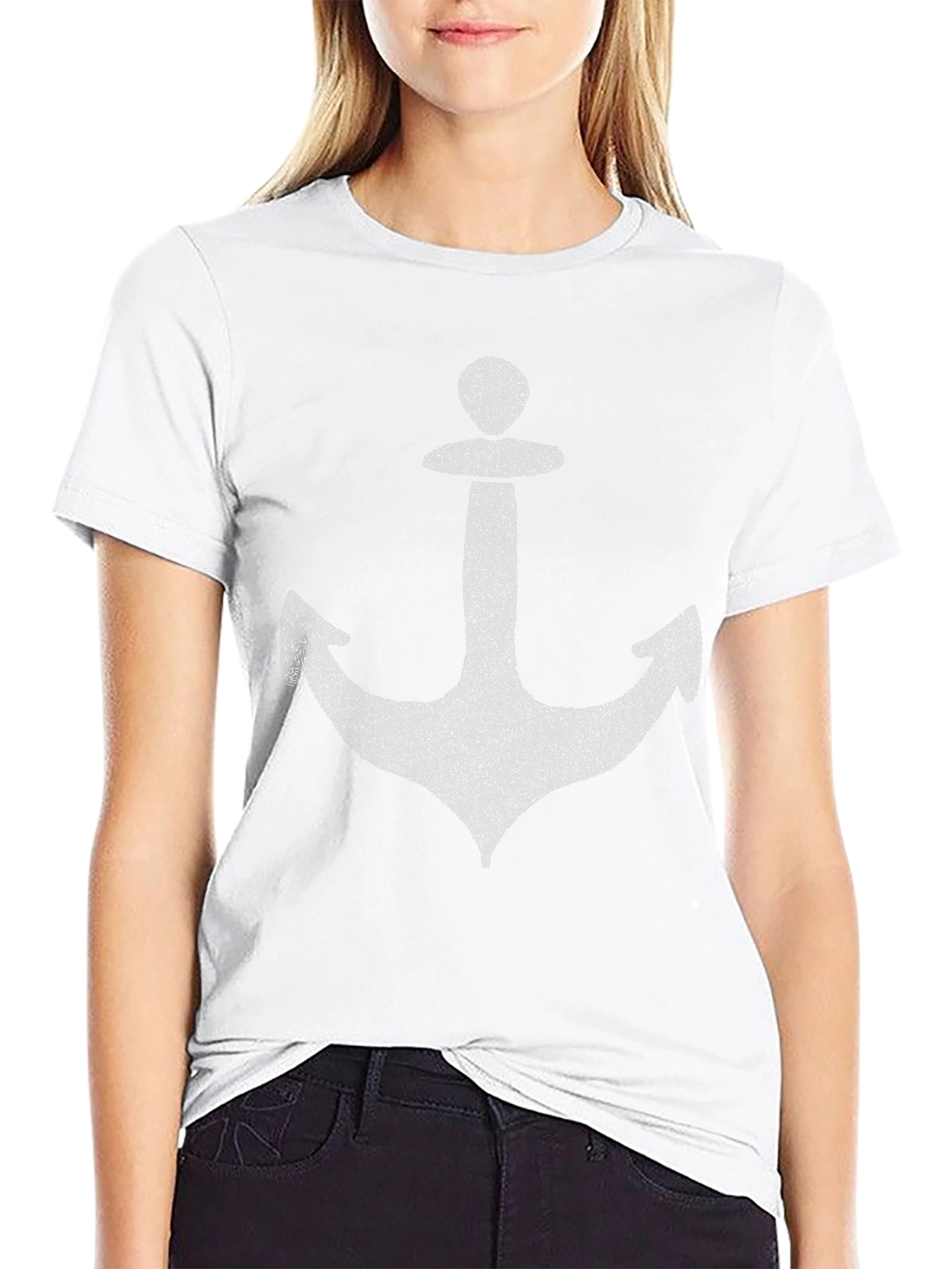 Anchor Graphic Tee - Nautical Style Shirt