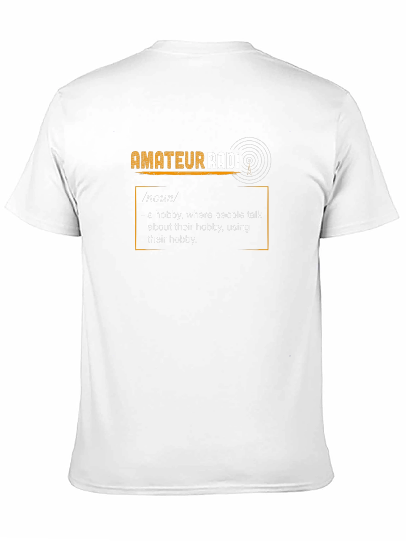 Amateur Radio Hobbyist Graphic T-Shirt
