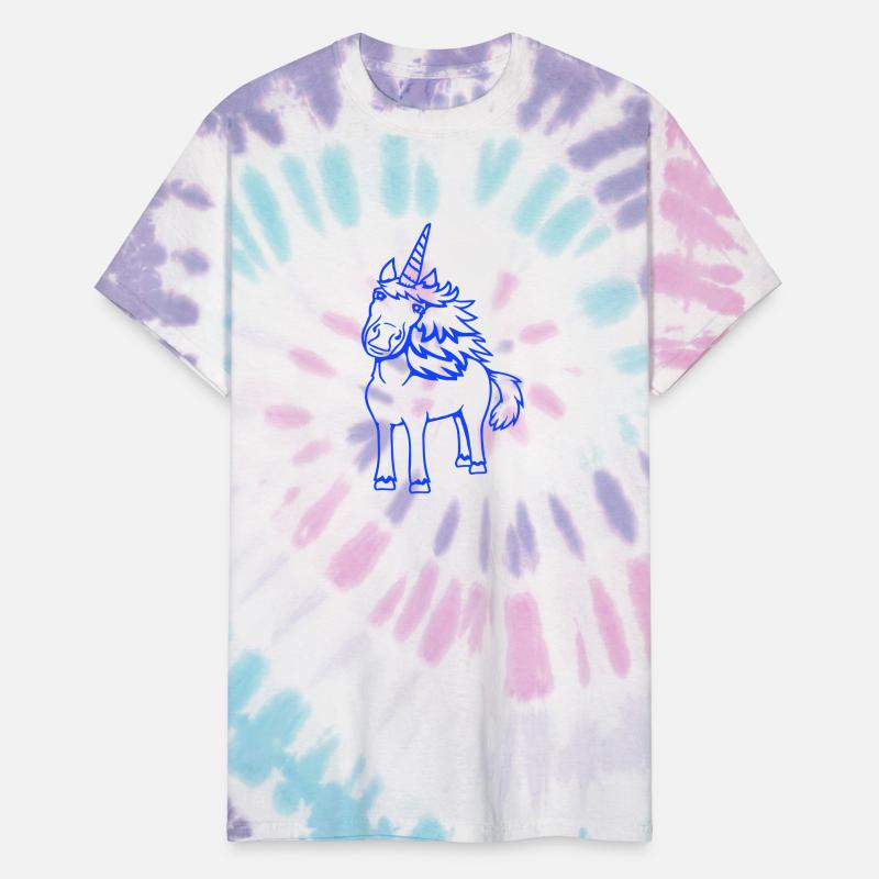 Unicorn Pretty Hair Cute Friendly Cartoon Horse