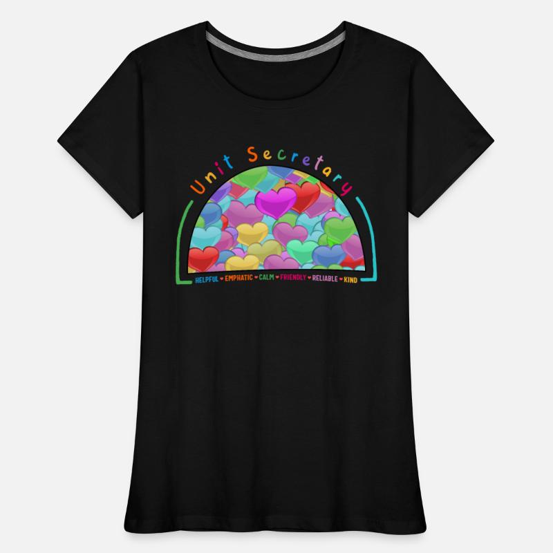 Unit Secretary Shirt, Helpful Hearts Tee, Unit