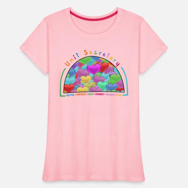 Unit Secretary Shirt, Helpful Hearts Tee, Unit